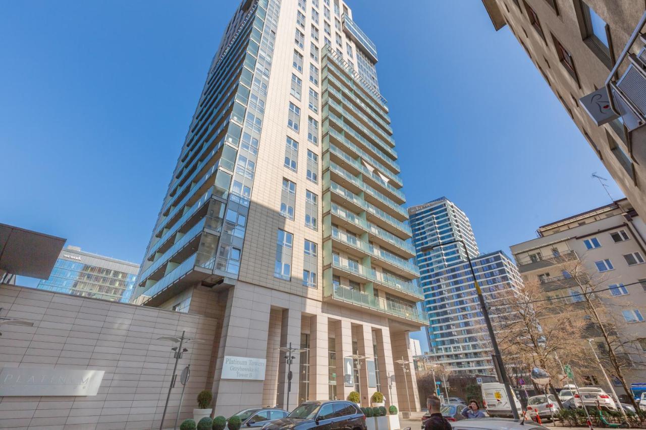 Platinum Towers Apartment With Parking By Renters Prestige Varsóvia Exterior foto