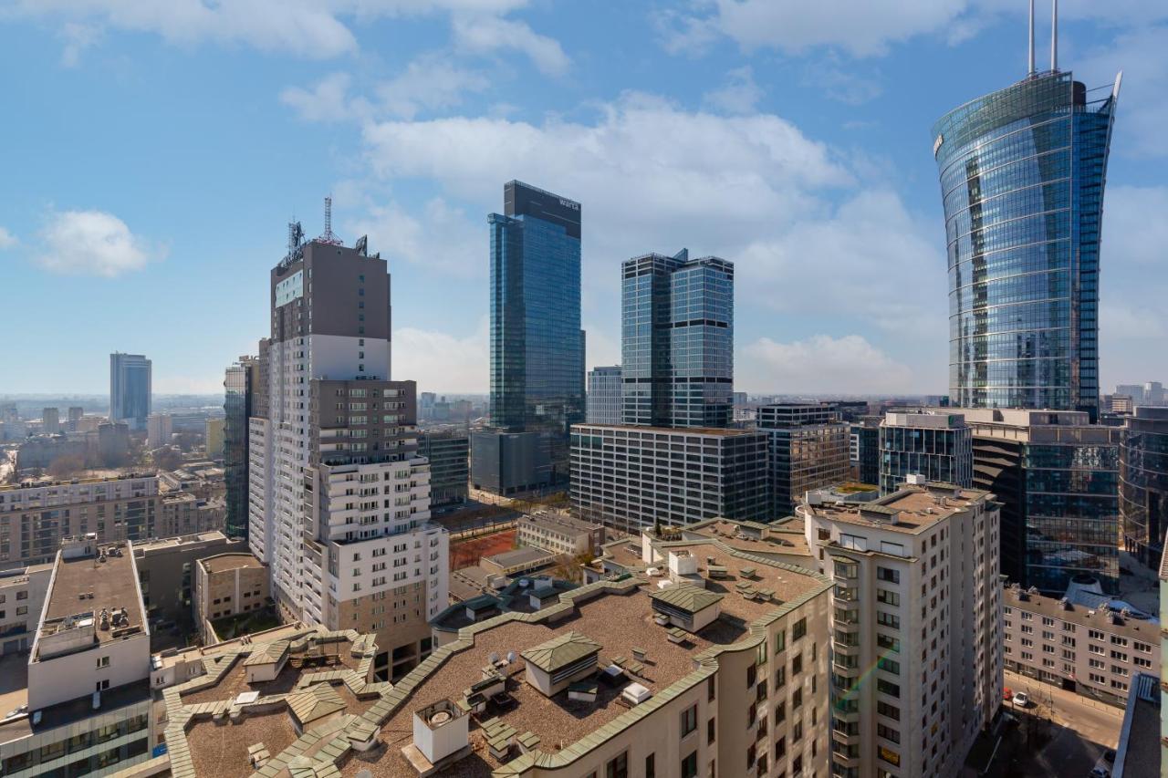 Platinum Towers Apartment With Parking By Renters Prestige Varsóvia Exterior foto